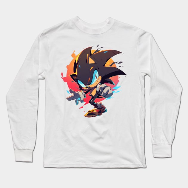 shadow Long Sleeve T-Shirt by lets find pirate